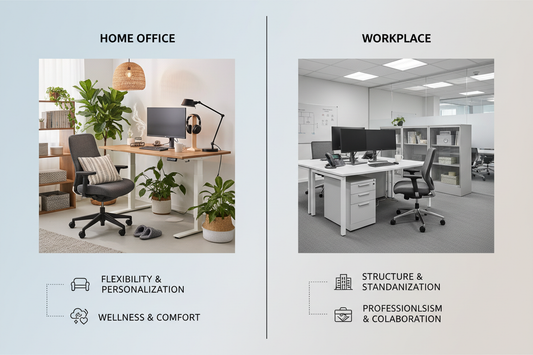 Home Office vs Workplace Setup – What Should Be Different